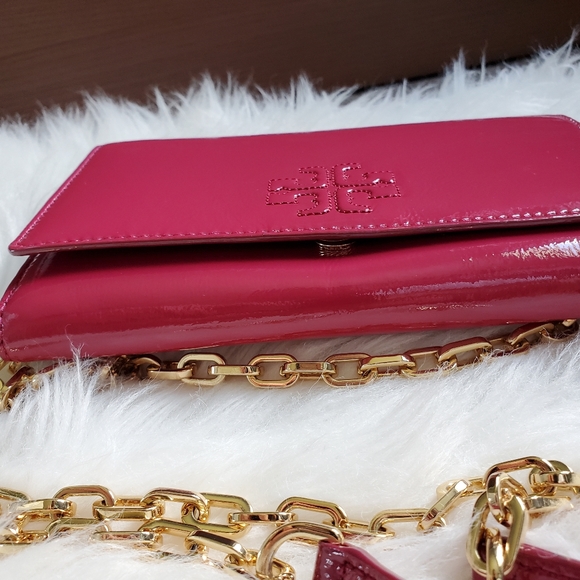 Tory Burch Charlie Chain wallet CROSSBODY bag - Picture 9 of 16